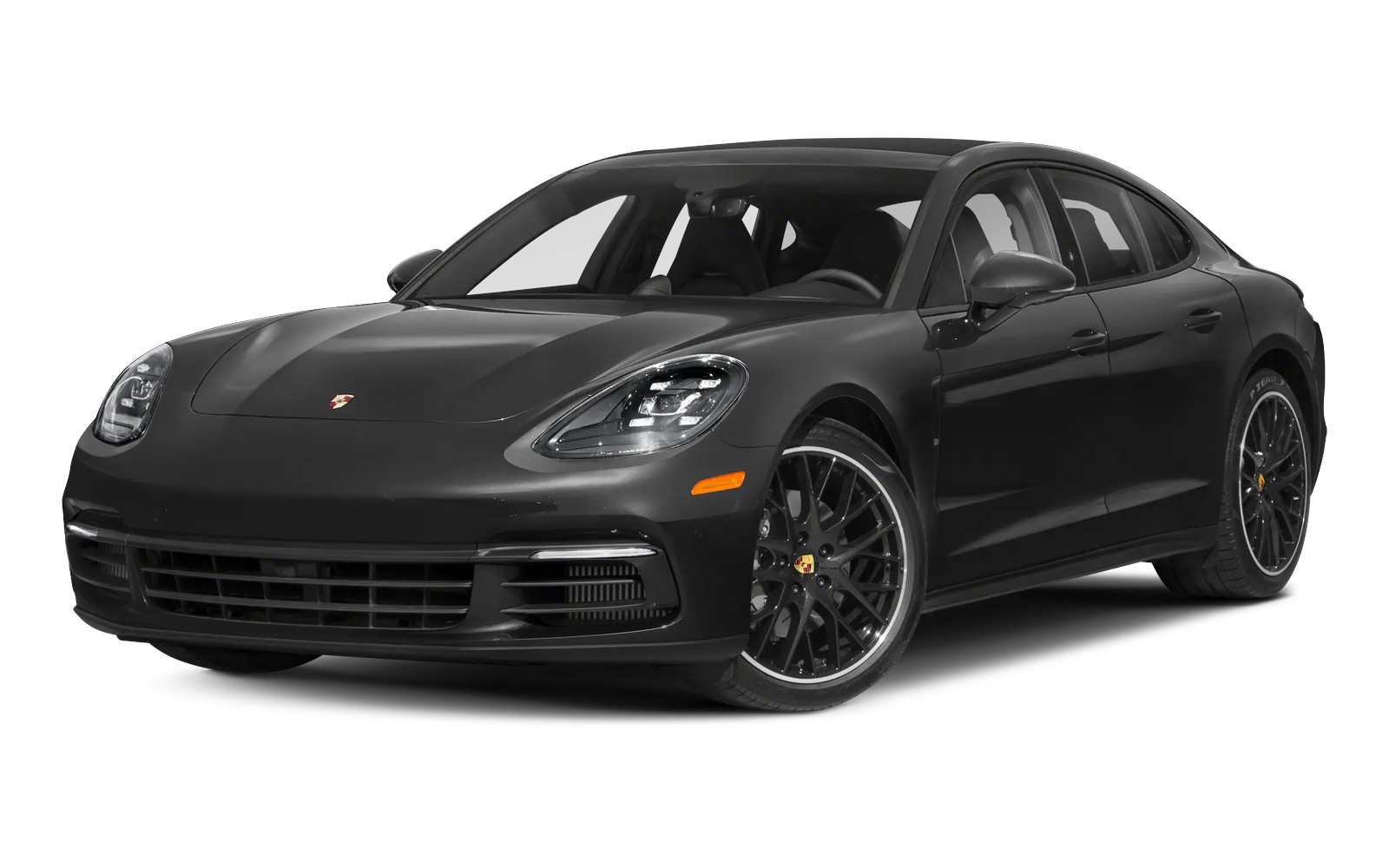 Porsche Panamera 2019 Volcano Grey luxury sedan rental Belgrade